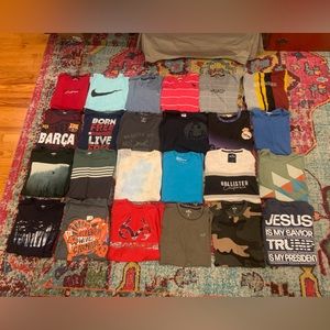 24 T-Shirts for sale will sell together or individually $20 each
